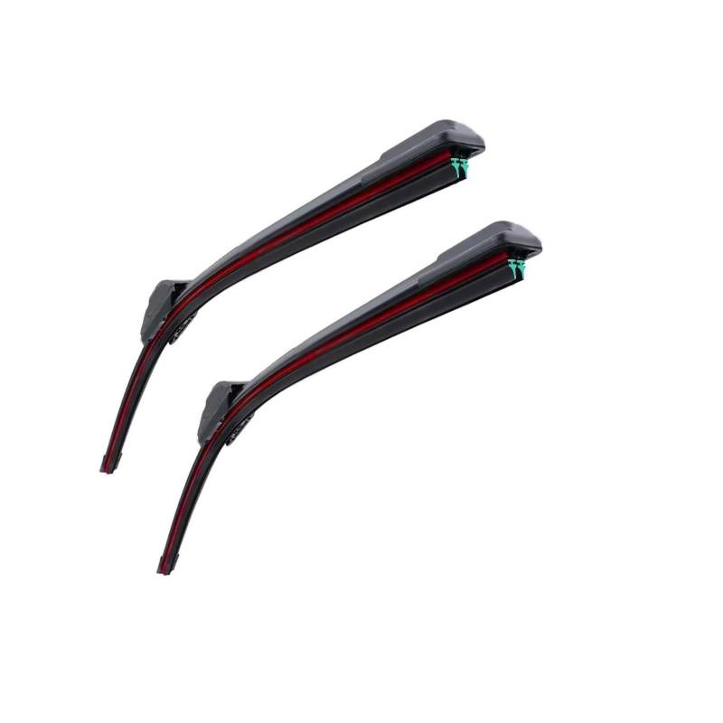 Scheibenwischer Rear Für A5 2008 2009 2010 2011 2012 2013 2014 2015 2016 Doppelgummi-Autowischer Frontscheibe Windschutzscheibe Gummi Autozubehör Scheibenwischer für Heckscheibe(2PCS) von NVUQCKWZ