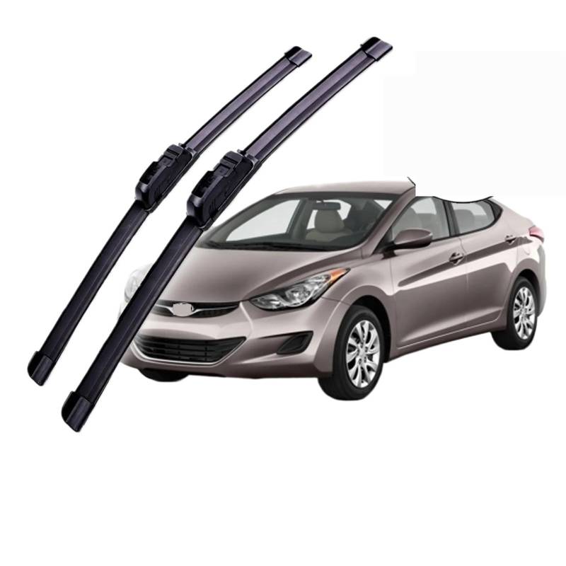 Scheibenwischer Rear Für Hyundai Elantra MD 2011–2015: Zubehör für Frontscheibenwischer, Bürstenschneider und U-J-Haken Scheibenwischer für Heckscheibe(Left Hand Drive) von NVUQCKWZ