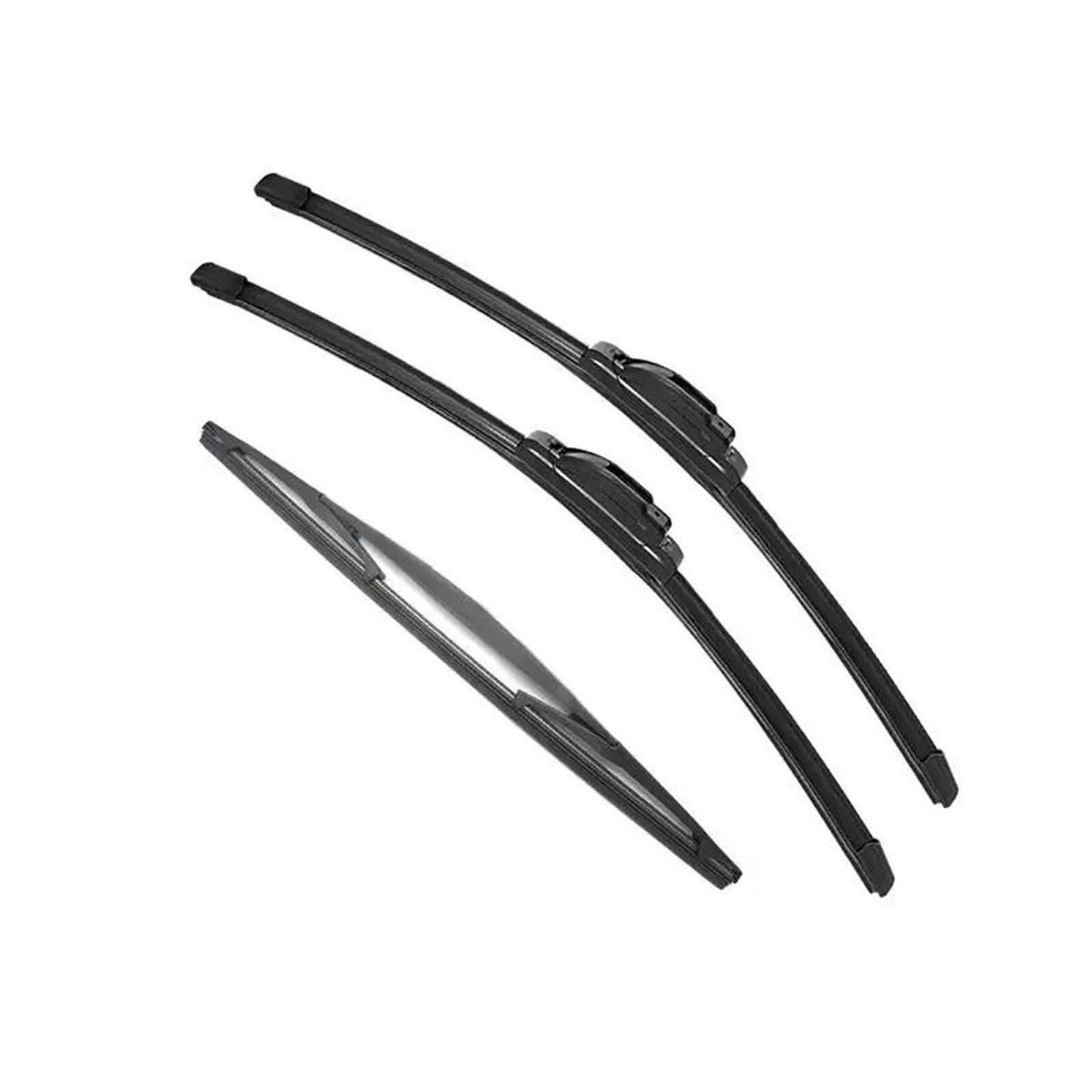 Scheibenwischer Rear Für Pilot MK3 2016 2017 2018 2019 Doppelgummi-Autowischer Frontscheibenwischer Gummi Autozubehör Scheibenwischer für Heckscheibe(3PCS) von NVUQCKWZ
