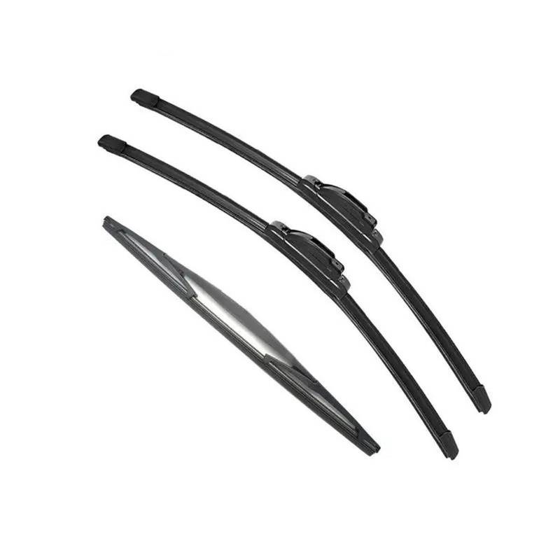 Scheibenwischer Rear Für Pilot MK3 2016 2017 2018 2019 Doppelgummi-Autowischer Frontscheibenwischer Gummi Autozubehör Scheibenwischer für Heckscheibe(3PCS) von NVUQCKWZ