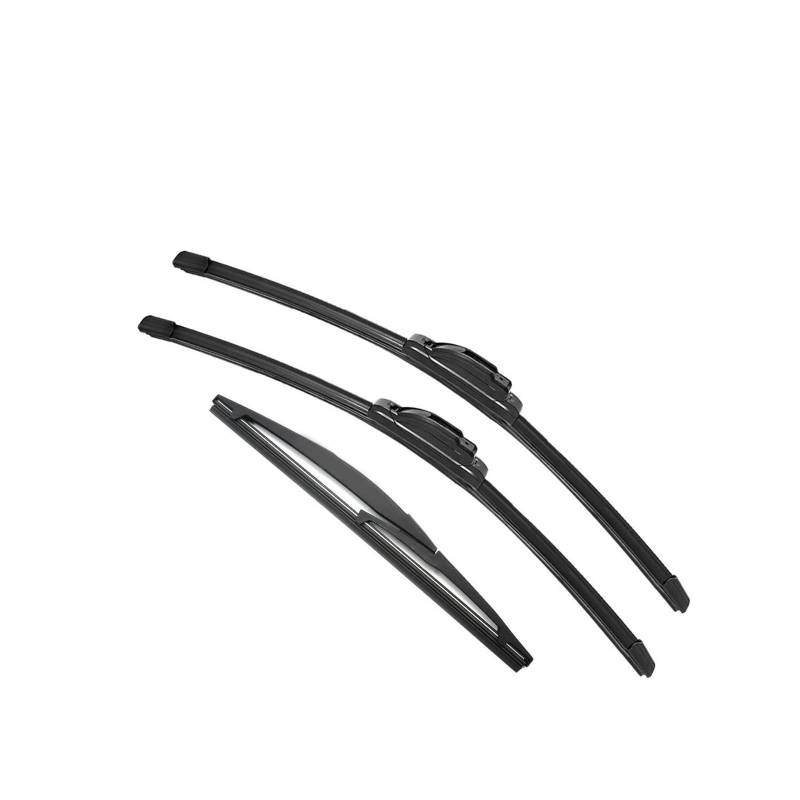 Scheibenwischer Rear Für SUZUKI Für SX4 Für S-Cross 2006 2007 2008-2020 Doppelgummi-Autowischer vorne hinten Scheibenwischer Zubehör Scheibenwischer für Heckscheibe(3PCS) von NVUQCKWZ