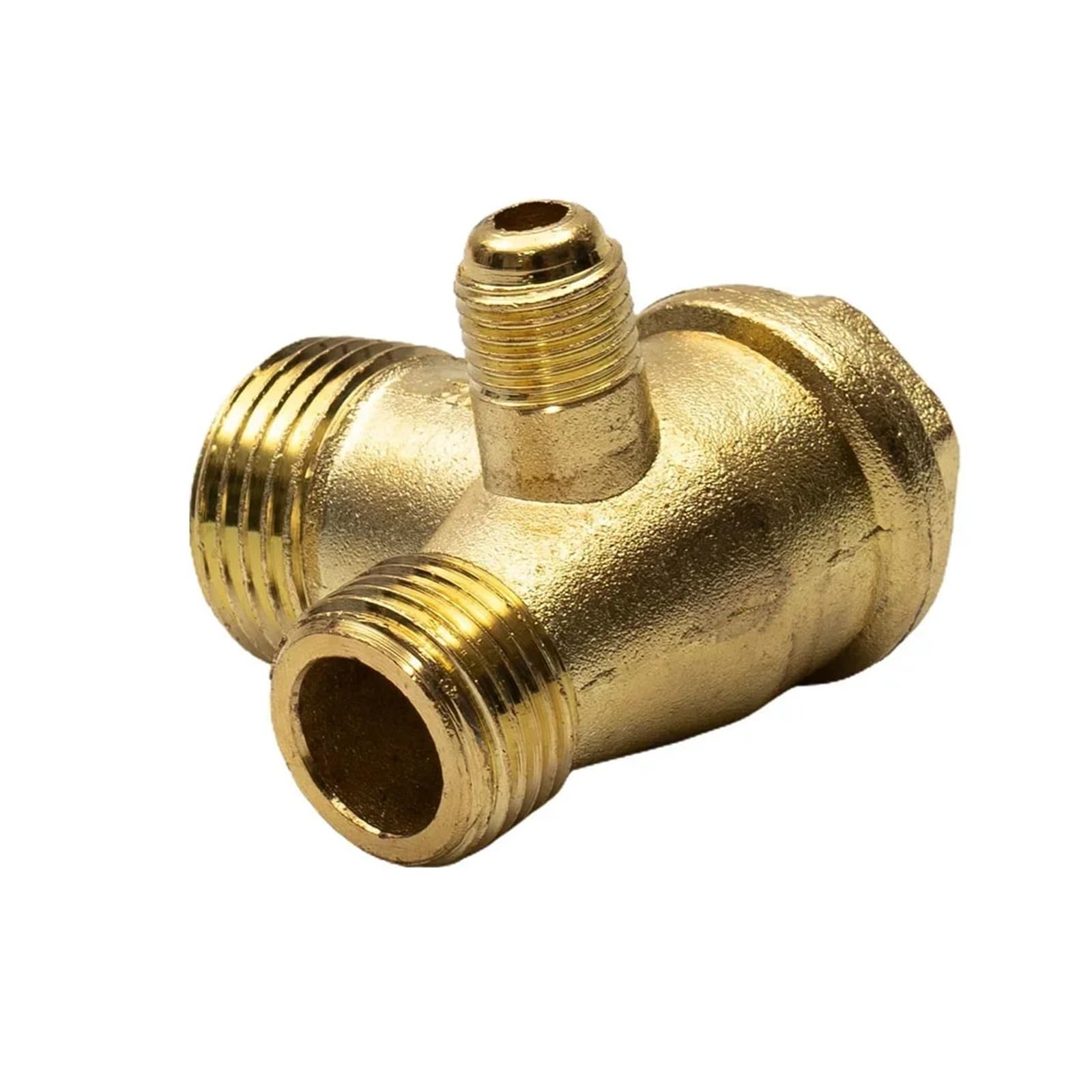 Air Compressor 3 Port Zinc Alloy Check Valve Connector 20 * 16 * 10 Male Thread Check Valve Replacement for Air Compressor Parts Air Compressor 3 Port Zinc Alloy Check Valve Connector 20 * 16 * 10 Male Thread Check Valve Replacement for Air Compressor Parts von NWPNLXEA