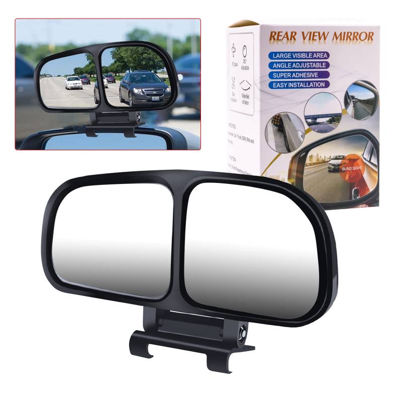 Universal Auto Blind Spot Spiegel, HD Einstellbar Konvexe Spiegel Auto Rückspiegel Für Alle Arten von Fahrzeugen, links von NWpangu