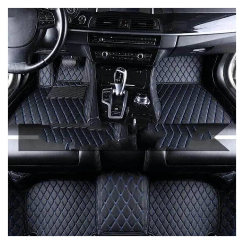 Autofußmatten Für Mercedes-Benz Für Vito W447 RHD 2018-2022 Auto Auto Allwetter TPE Fußmatten Geruchlos Pad wasserdichte Matte 3PCS Fußmatten(Floor mat13,LHD) von NYSFGOFJGOM