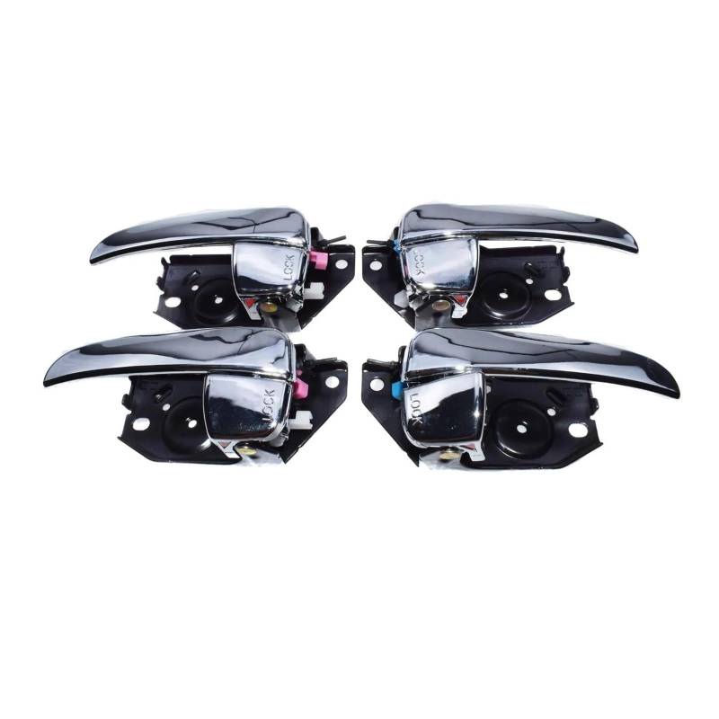 Innentürgriffabdeckung Set Von 4 Stück Chrom Vorne Hinten Links Rechts Innentürgriffe 826103D010 826203D010 Für Hyundai Für Sonata 2002-2005 Auto Innentürgriff von NYSFGOFJGOM