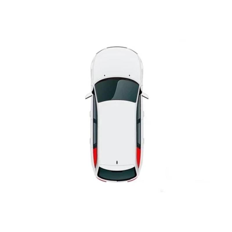 Sonnenblende mit Volle Abdeckung Auto Fenster Sonnenschirm Für X1 F48 2015-2022 Privatsphäre Blind Vorhang Front Windschutzscheibe 2016-2021(2PCS Side Triangle) von NYSFGOFJGOM