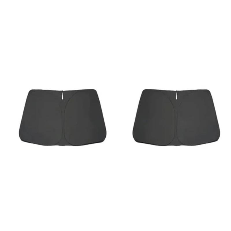 Sonnenblende mit Volle Abdeckung Auto Fenster Sonnenschirm Für X1 F48 2015-2022 Privatsphäre Blind Vorhang Front Windschutzscheibe 2016-2021(Front Windshield B) von NYSFGOFJGOM