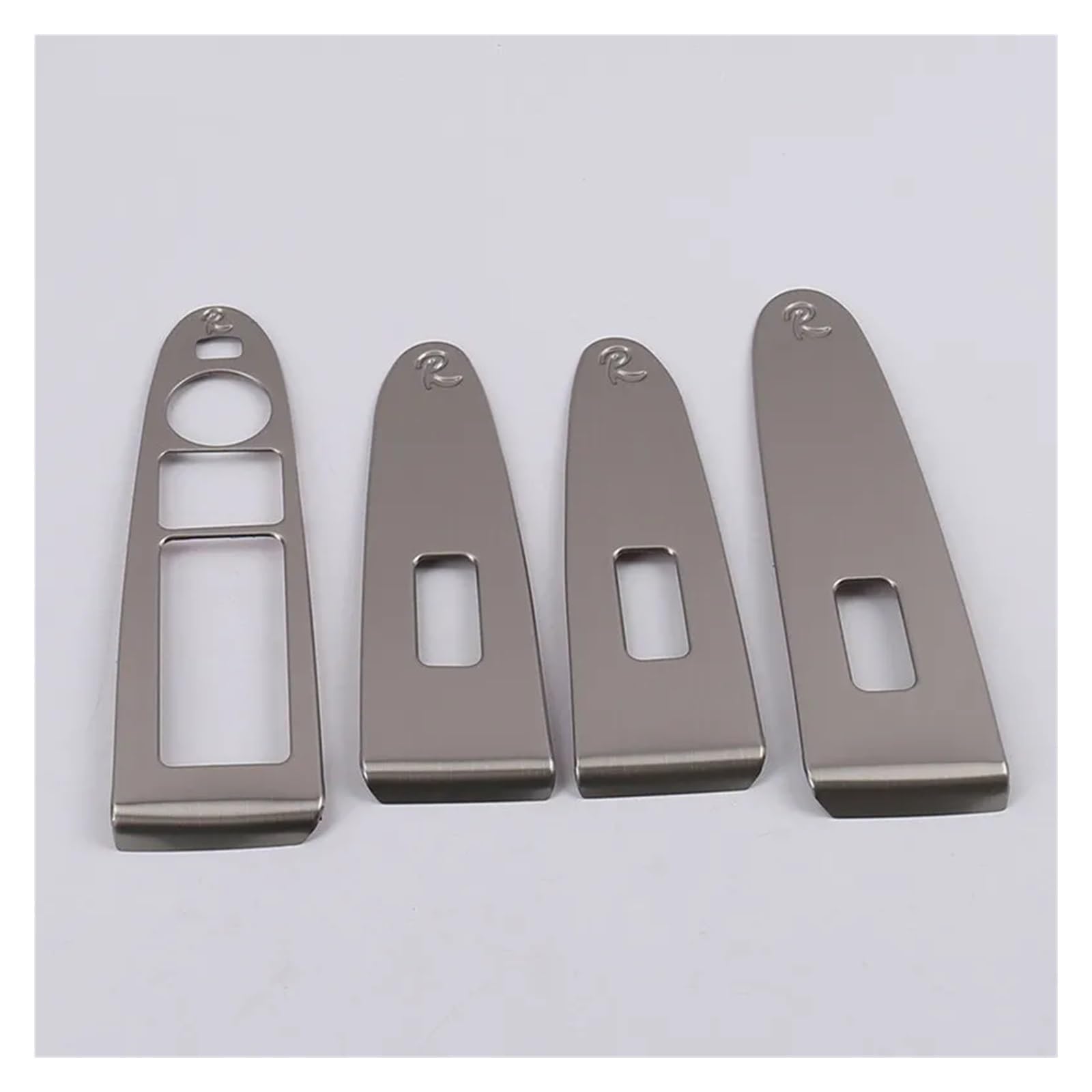Auto Zubehör Innenraum Für Kia Für Sportage R 2010-2014 2015 Auto Innentür Fenster Schalter Panel Abdeckung Trim Dekoration Zubehör Dekorative Zubehör(Silber) von NYSFIFHSKFH