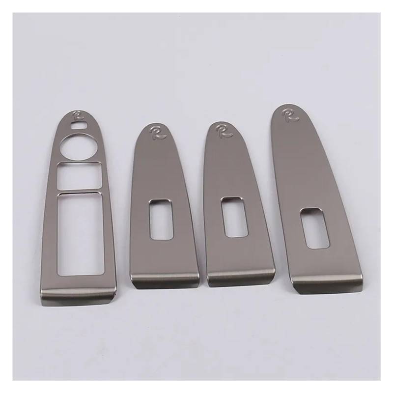 Auto Zubehör Innenraum Für Kia Für Sportage R 2010-2014 2015 Auto Innentür Fenster Schalter Panel Abdeckung Trim Dekoration Zubehör Dekorative Zubehör(Silber) von NYSFIFHSKFH