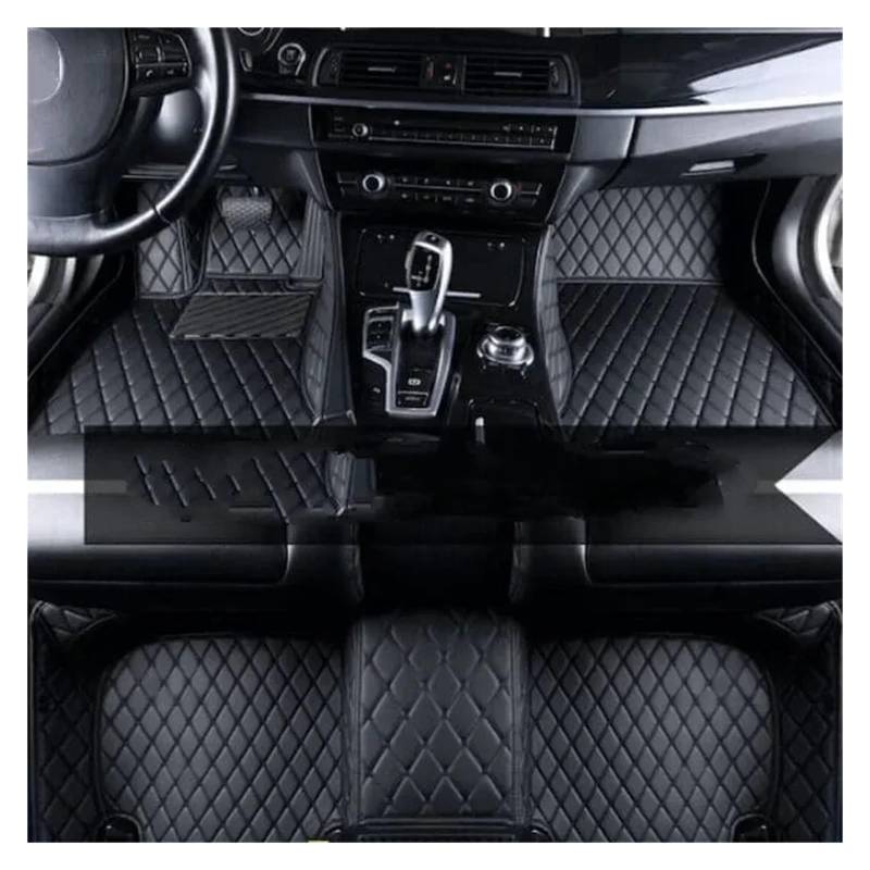 Autofußmatten Für Mercedes-Benz Für Vito W447 RHD 2018-2022 Auto Auto Allwetter TPE Fußmatten Geruchlos Pad wasserdichte Matte 3PCS Teppich(Floor mat20,RHD) von NYSFIFHSKFH