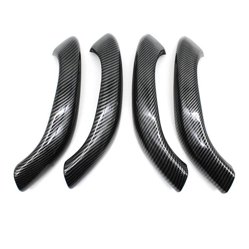 Türgriff Innen 2 STÜCKE/4 STÜCKE Kit Innen Vorne Hinten Türgriff Äußere Abdeckung Trim Set Für X1 X2 F48 F49 F39 2016-2019 2020 2021 2022 Auto Innentürgriff(C-Fiber 4PCS) von NYSFIFHSKFH