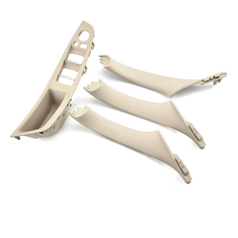 Türgriff Innen 4Pcs Auto Innen Tür Griff Innen Panel Pull Trim Abdeckung Griff Set Armlehne Für E70 E71 E72 X5 X6 Serie LHD Auto Innentürgriff(B-White) von NYSFIFHSKFH