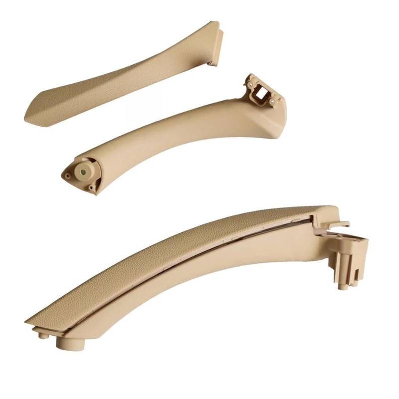 Türgriff Innen Beige Schwarz Links Rechts Für 3er E90 E91 328 330 335 Auto-Innengriff Innentür Armlehne Panel Pull Trim Cover Auto Innentürgriff(Beige-Right) von NYSFIFHSKFH