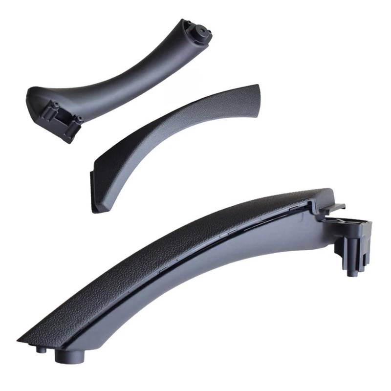 Türgriff Innen Beige Schwarz Links Rechts Für 3er E90 E91 328 330 335 Auto-Innengriff Innentür Armlehne Panel Pull Trim Cover Auto Innentürgriff(Black-Right) von NYSFIFHSKFH