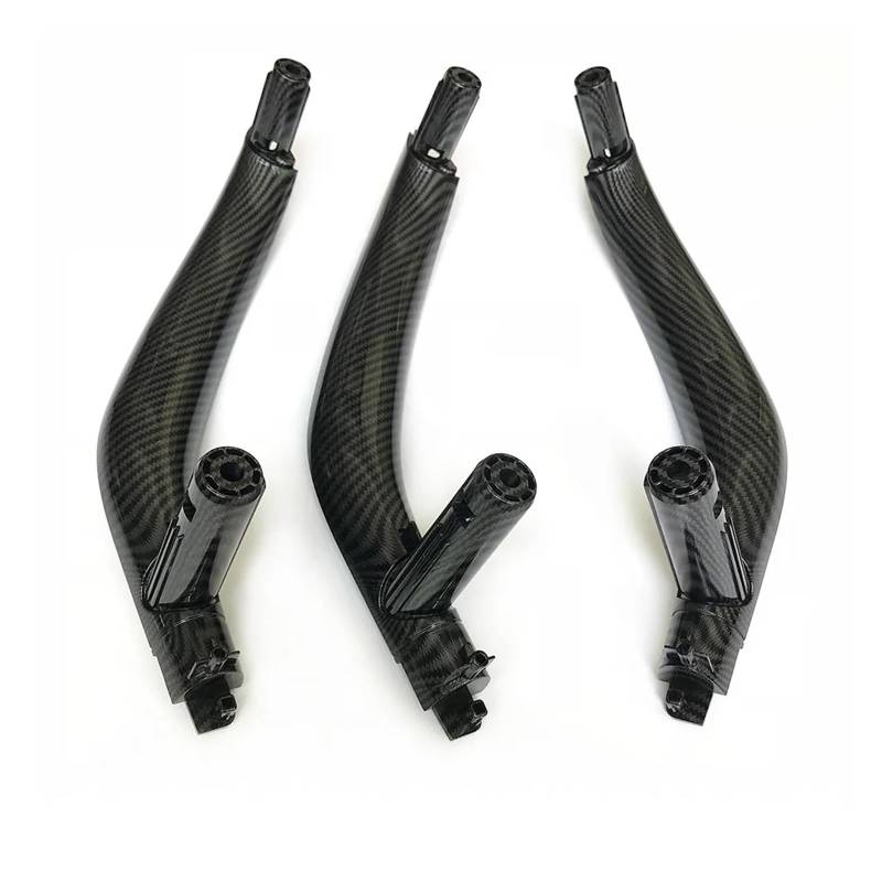 Türgriff Innen LHD RHD Auto-Innentürgriff Links rechts aus Kohlefaser mit Außenabdeckung Montagesatz für X5 X6 F15 F16 2014-2018 Auto Innentürgriff(R-Inside Handle Set) von NYSFIFHSKFH