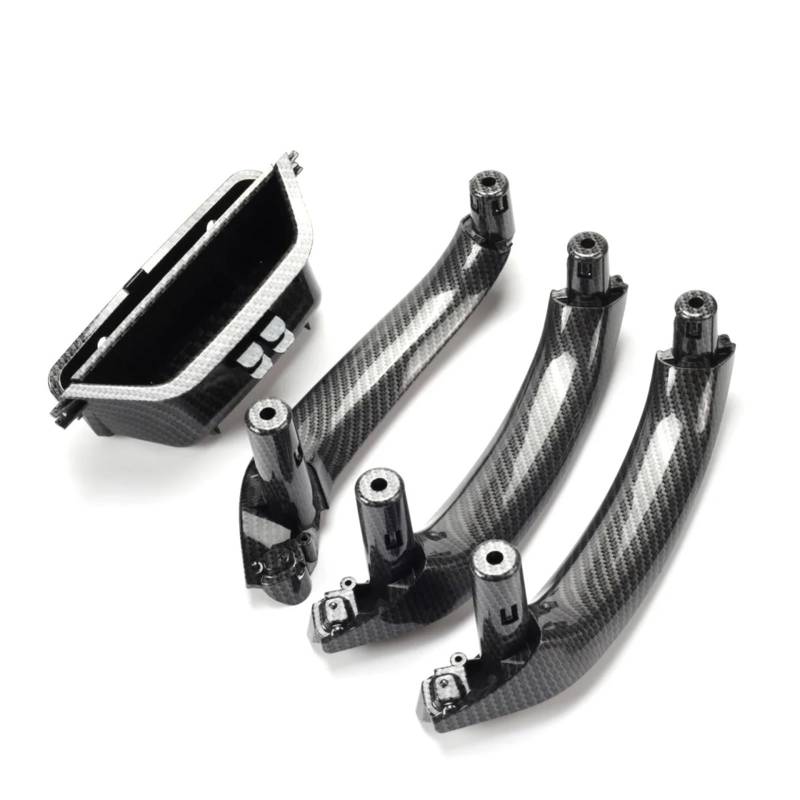 Türgriff Innen LHD RHD Auto Links Vorne Innen Türgriff Panel Griff Pull Trim Abdeckung Für X3 X4 F25 F26 2010-2016 Auto Zubehör Auto Innentürgriff(L-4PCS Set Carbon) von NYSFIFHSKFH