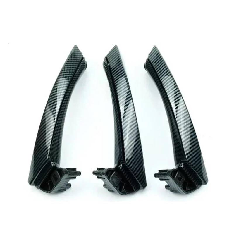 Türgriff Innen LHD RHD Set Auto-Innentürgriff-Abdeckungsverkleidung Ersatz für 3er E90 E91 E92 316 318 320 325 328i 2005-2012 Auto Innentürgriff(LHD C-Fibe) von NYSFIFHSKFH