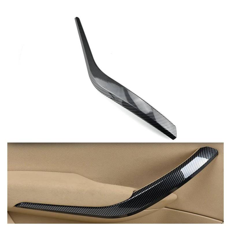 Türgriff Innen Verbesserte Auto-Innentür-Armlehne Links rechts äußere Abdeckungsverkleidung für X1 E84 2010 2011 2012 2013 2014 2015 2016 Auto Innentürgriff(C-Fiber-Left) von NYSFIFHSKFH