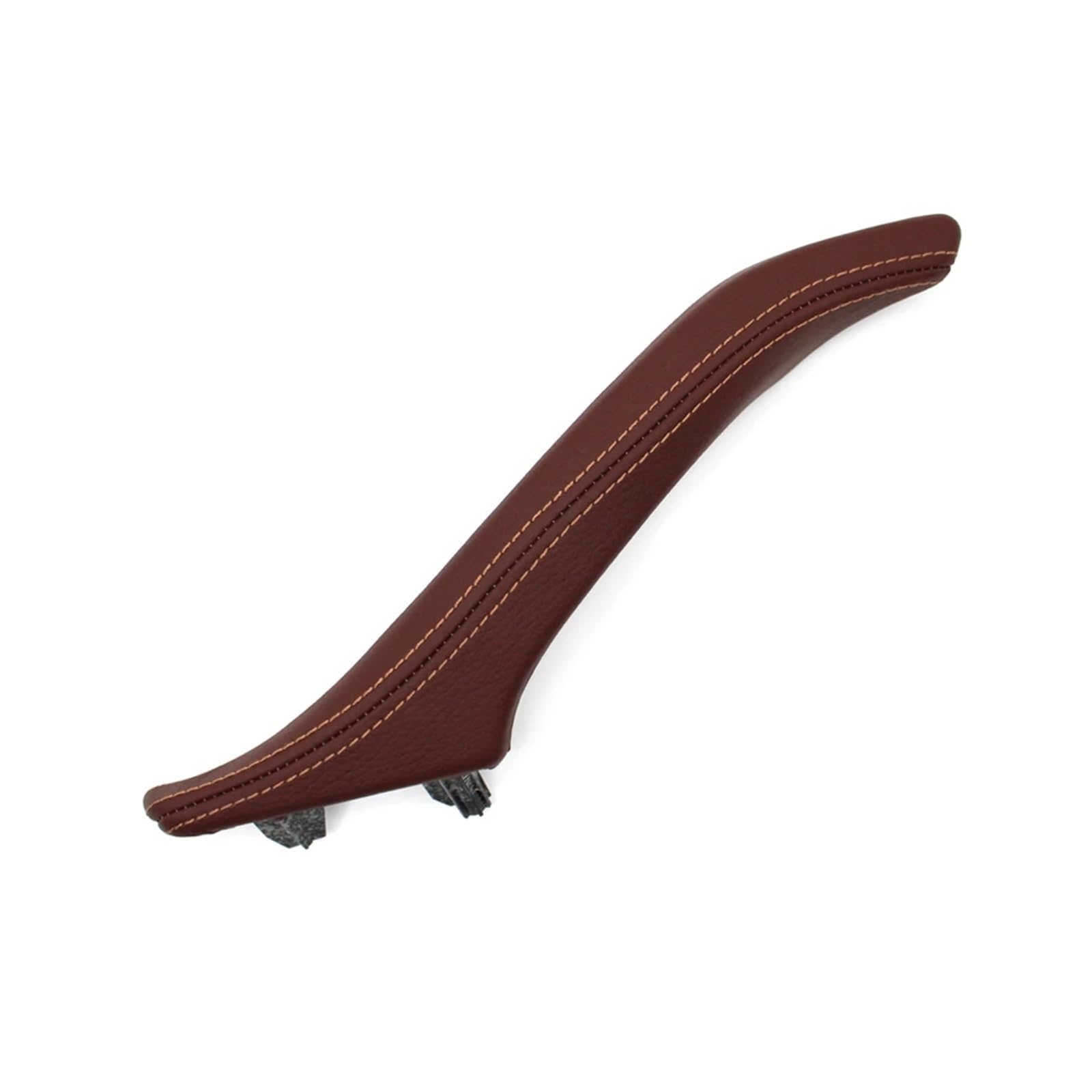 Innentürgriff Auto Beifahrer-Innentürgriff aus Leder Ersatz für 5 Series F10 F11 F18 520i 523i 525i 51417225852 Auto Innentürgriff(Left Red Brown) von NYSGMVBDOFH