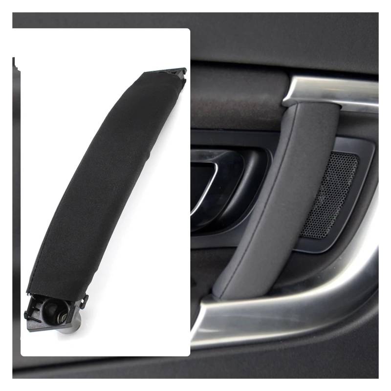 Innentürgriff Autoinnenraum Türgriff Aus Leder Vorne Hinten Links Und Rechts Ersatz Für Land Für Rover Für Discovery Für Sport 2015-2018 2019 Auto Innentürgriff(Matte Black-L) von NYSGMVBDOFH