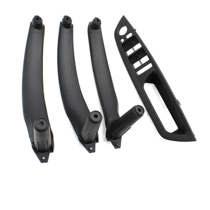 Innentürgriff Verbesserter LHD RHD Auto-Innentür-Zuggriff Ersatz für die innere Armlehnenverkleidung für X5 X6 E70 E71 E72 2007-2013 Auto Innentürgriff(R-Black Set) von NYSGMVBDOFH