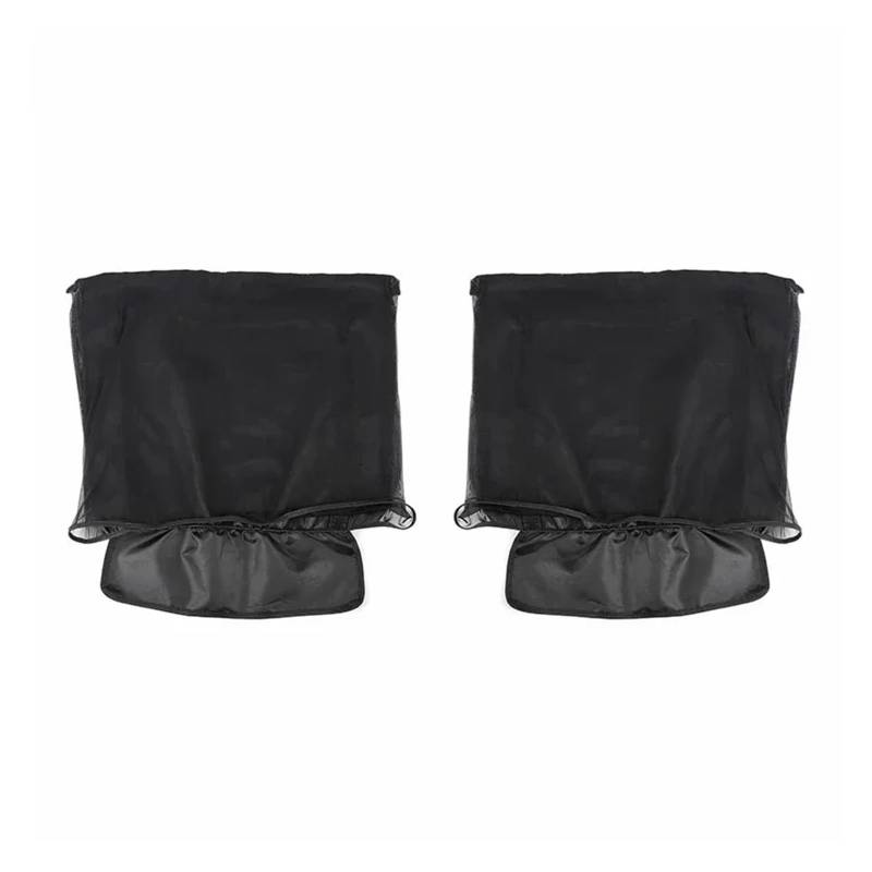 Sonnenblende Auto Netz Auto Fenster Sonnenschutz Abdeckung Lagerung Tasche Für Jeep Für Wrangler JK JL Für Gladiator JT 2007-2024(Heckscheibe) von NYSGMVBDOFH