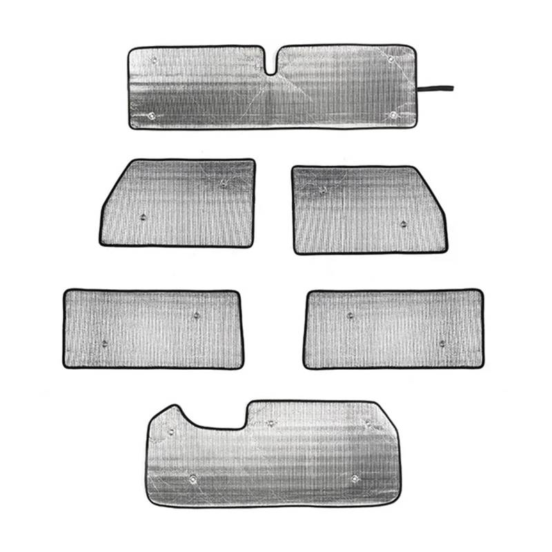 Sonnenblende Auto Netz Auto Vorne Hinten Fenster Windschutzscheibe Sonnenschutz Schatten Abdeckung Isolierung Pad Für Jeep Für Wrangler JK 2/4 Türen(for 2doors) von NYSGMVBDOFH