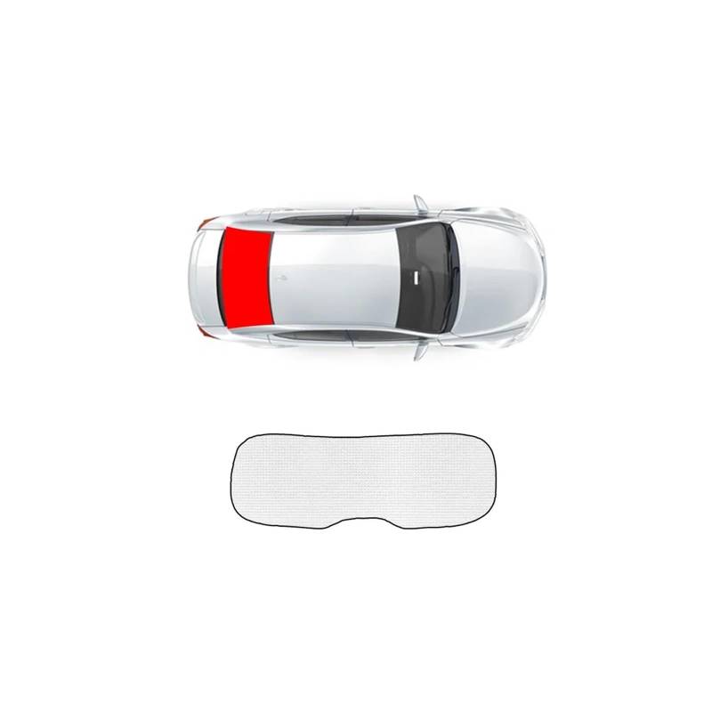 Sonnenblende Auto Netz Für CR-V Für CRV CR V 2017-2022 Auto-Sonnenschutz Für Windschutzscheibe Fenster Sonnenblende UV-Schutz Zubehör(RearWindshield) von NYSGMVBDOFH