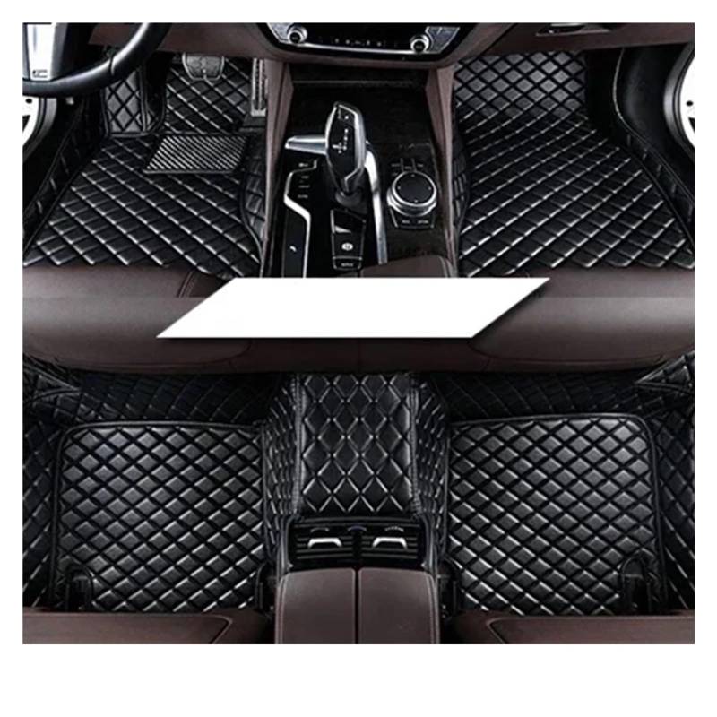 Teppich Für XR-V XRV 2015-2018 Auto-Fußmatten Teppiche Auto-Styling Benutzerdefinierte Teppiche Innenausstattung Wasserdicht Antirutschmatten(Alles schwarz) von NYSGMVBDOFH