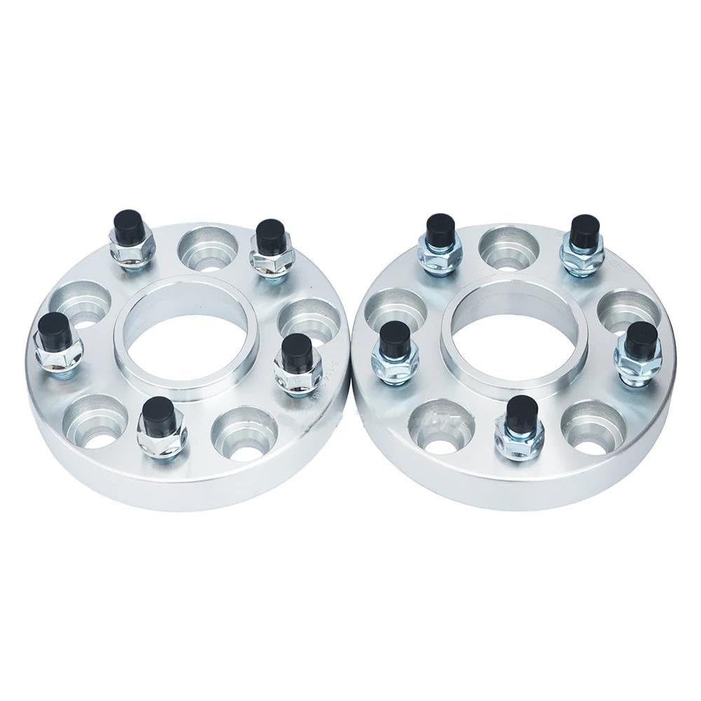 Spurverbreiterungen (2 Teile/los) 5x130-84,1 M14X1,5 Aluminium 6061 T6 Hub Centric Vorne/Hinten Auto Rad Spacer Spurverbreiterung Spurplatten(2pcs 30mm thick) von NYSQOJFNF