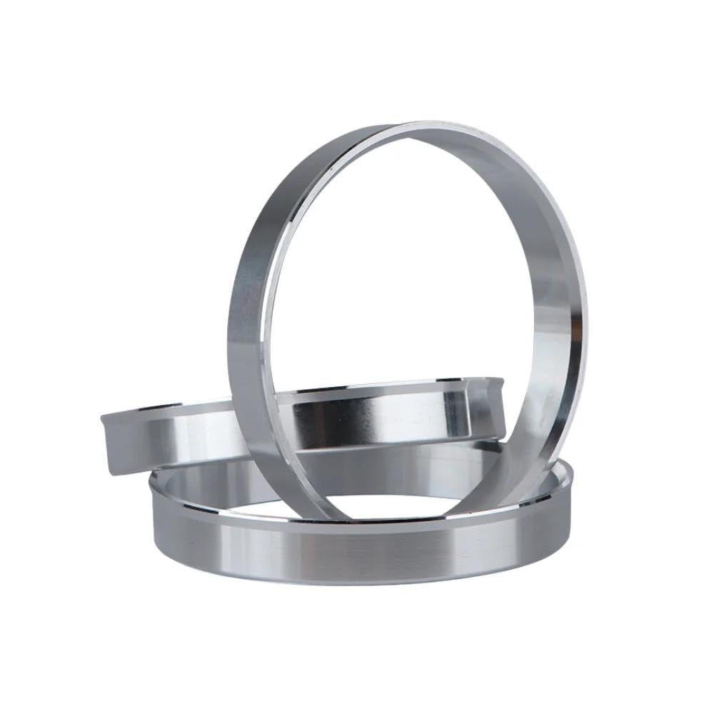 Spurverbreiterungen Nabenringe 73,1-66,1 66,45 66,6 67,1 68,1 69,1 70,1 71,5 72,6 Radmitte Nabenring Bohrung Distanzstück Aluminiumlegierung Menge (4) Spurverbreiterung Spurplatten(71.5mm to 73.1mm) von NYSQOJFNF