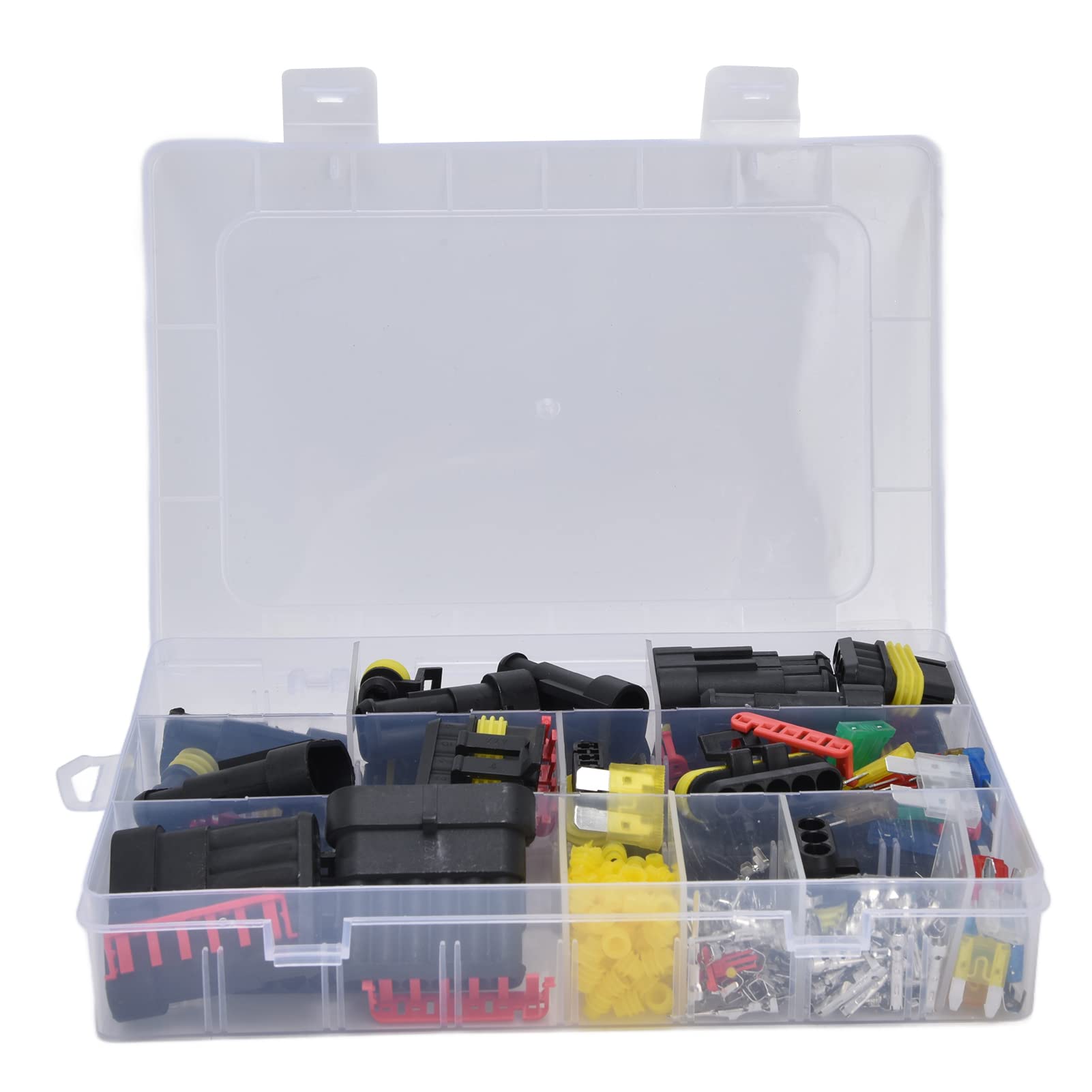 240pcs Drahtstecker Stecker Stecker Kit Wasser verhindern die Kupferbeschichtung für Motorräder Autos Boote Boote 240pcs Drahtstecker Stecker Stecker Kit Wasser verhindern die Kupferbeschichtung für Motorräder Autos Boote Boote von NYSUZHOUJI