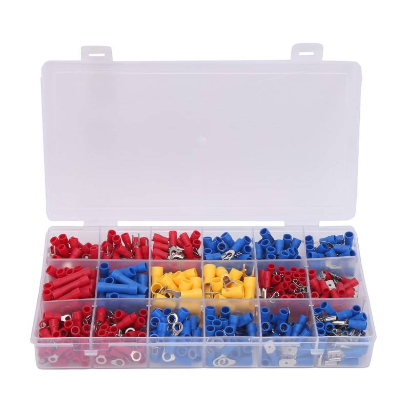 520pcs Drahtstecker Kit Kaltgepresstanterminal Set Elektrische industrielle Lieferungen für mehrere Szenarien von NYSUZHOUJI