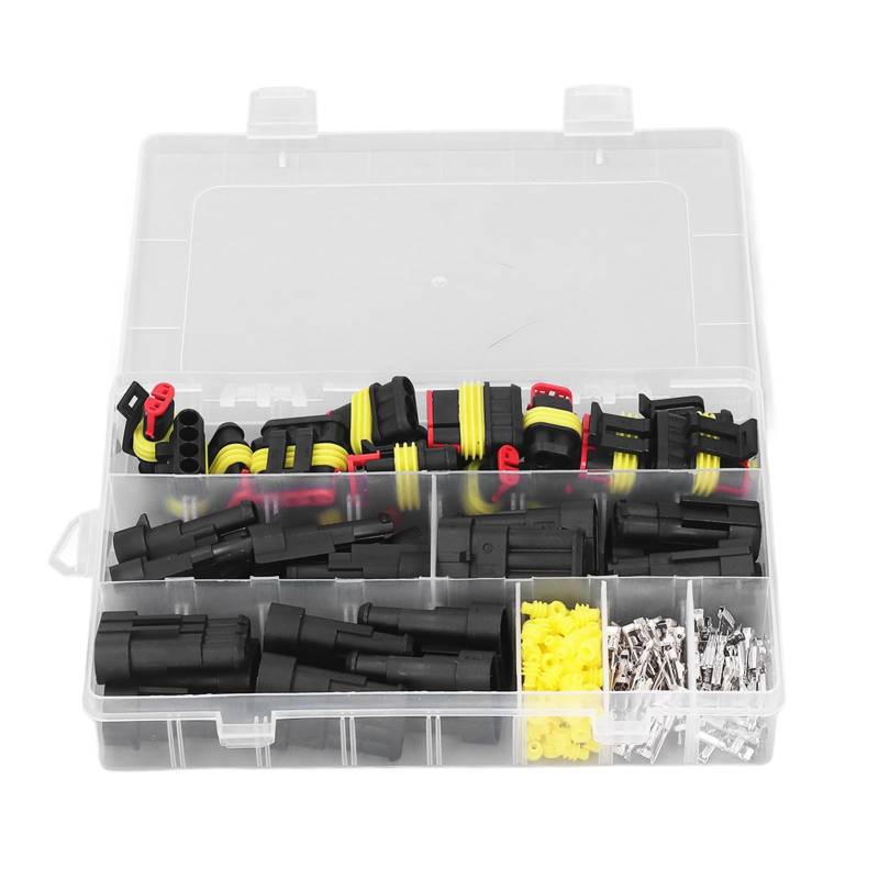 Automobilanschluss -Stecker Kit Komplett Car Butt -Anschluss -Sortiment mit Terminals Speicherbox von NYSUZHOUJI