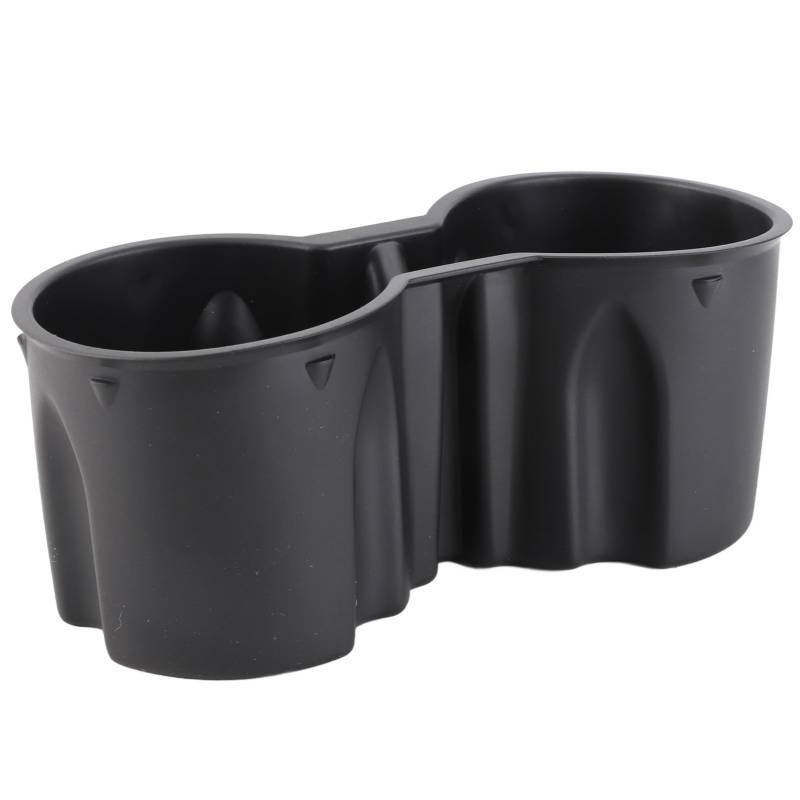 Car Cup Halter Einsetzen Sie Schwarzwassertablett Coasters Cup Hold Sturdy Schocksicheres Leckschutzgeräusch Reduktion für die meisten Becher Flaschen Gummi Material Easy von NYSUZHOUJI