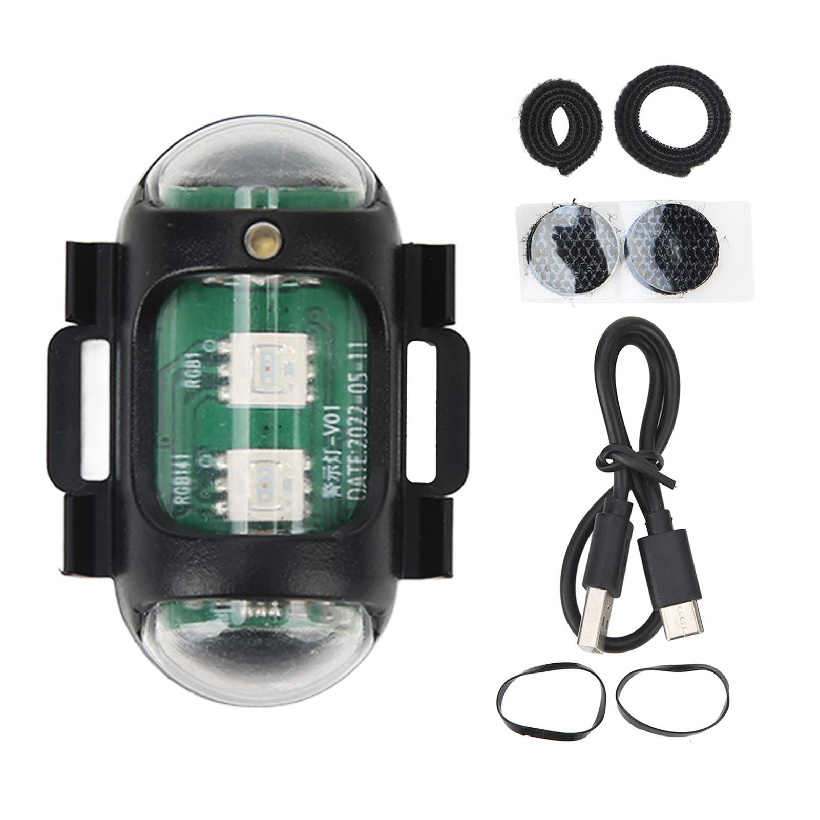 NYSUZHOUJI Drohnensignallicht 4 Farben Anti -Kollision Strobe Light Fernbedienung Nachtfliege für Drohnenauto Fahrrad NYSUZHOUJI Drohnensignallicht 4 Farben Anti -Kollision Strobe Light Fernbedienung Nachtfliege für Drohnenauto Fahrrad von NYSUZHOUJI