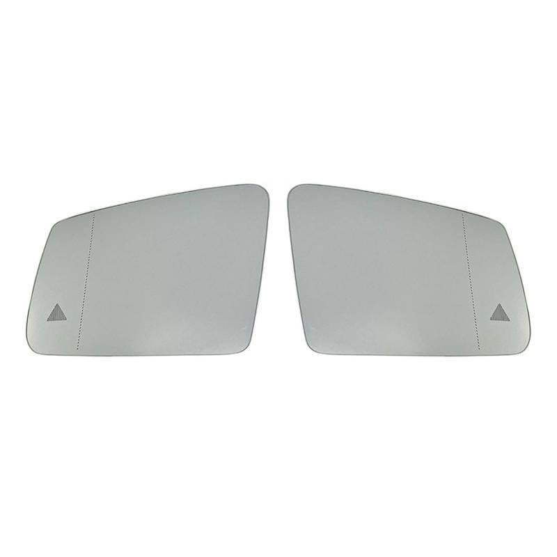 NZBZMBTTVF Auto beheizter Blindfleck Warnflügel hinten Spiegelglas Kompatibel for Mercedes kompatibel for Benz W212 W204 W221 C180 C250 C300 C350 E200 E250 E300 E350 Autospiegel und Abdeckungen(A pair von NZBZMBTTVF