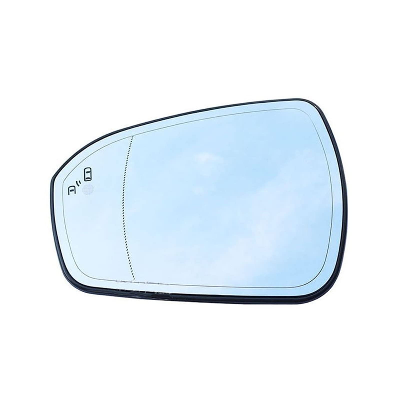 NZBZMBTTVF Auto beheizter Blindfleck Warning Wing Heckspiegel Glas Fit for Ford Fit for Mondeo 2013 2014 2015 2016 2017 2018 2018 Autospiegel und Abdeckungen(Left) von NZBZMBTTVF