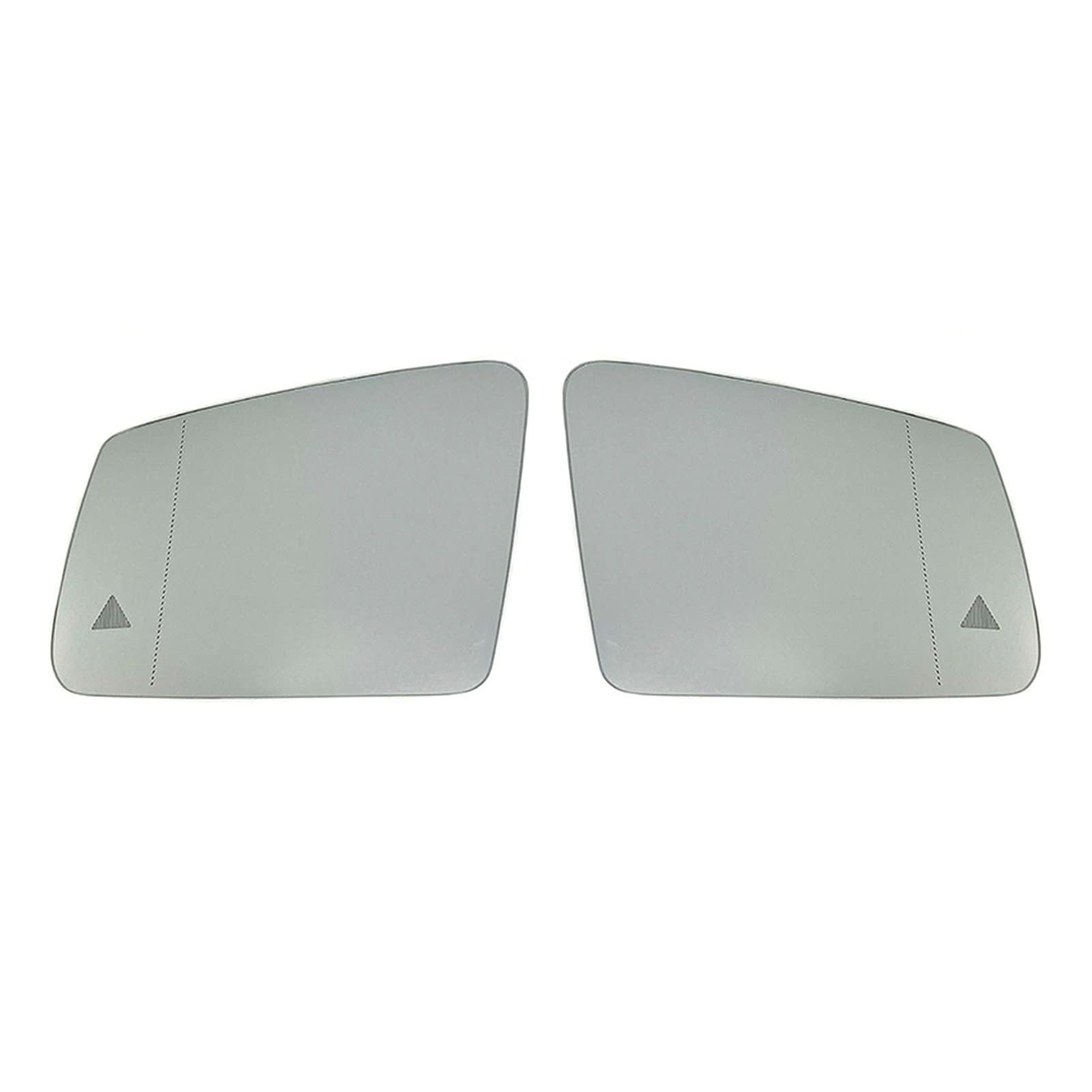 NZBZMBTTVF Auto-beheizter Blindfleck Warning Wing Heckspiegel Glas Fit for Mercedes Fit for Benz W212 W204 W221 C180 C250 C300 C350 E200 E250 E300 E350 Autospiegel und Abdeckungen(A pair) von NZBZMBTTVF