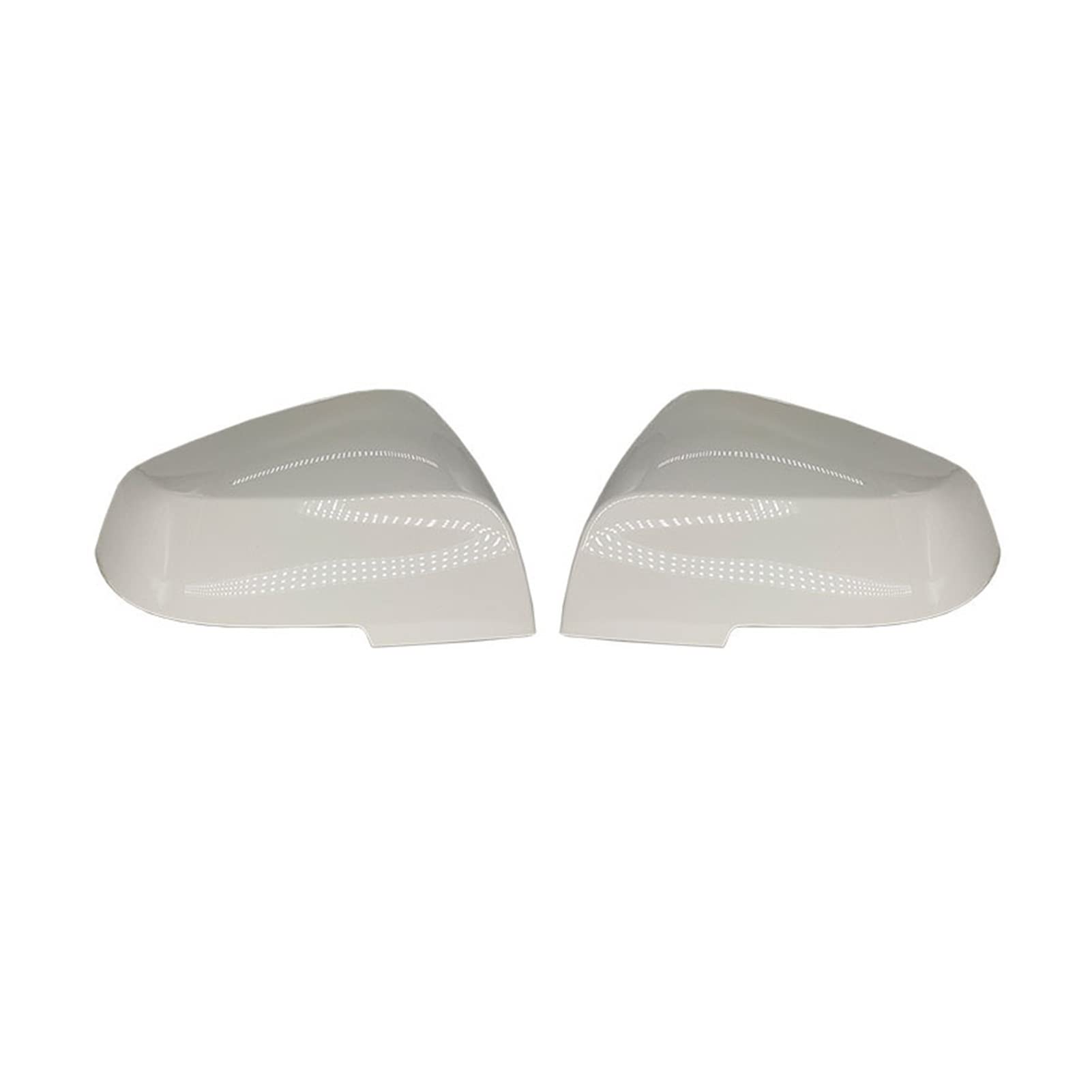 NZBZMBTTVF Reverse Spiegel Shell Polar Rückspiegel Shell Rückspiegel-Gehäuse for Rückspiegelung kompatibel for BMW 5. Serie F10 F18 14-17 Autospiegel und Abdeckungen(White A pair) von NZBZMBTTVF