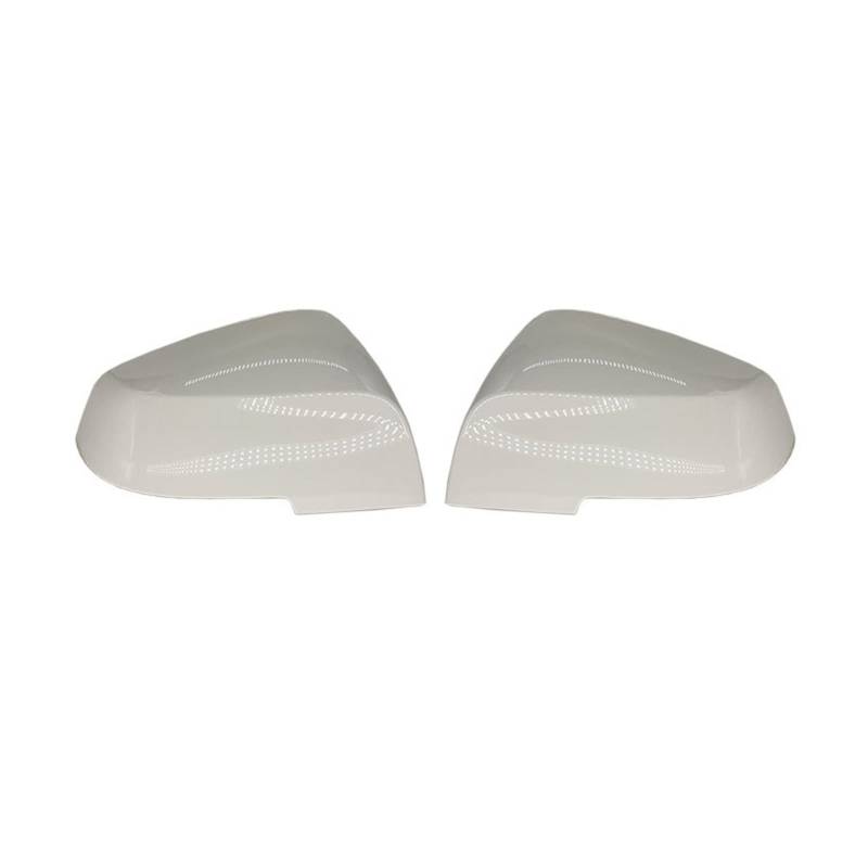 NZBZMBTTVF Reverse Spiegel Shell Polar Rückspiegel Shell Rückspiegel-Gehäuse for Rückspiegelung kompatibel for BMW 5. Serie F10 F18 14-17 Autospiegel und Abdeckungen(White A pair) von NZBZMBTTVF