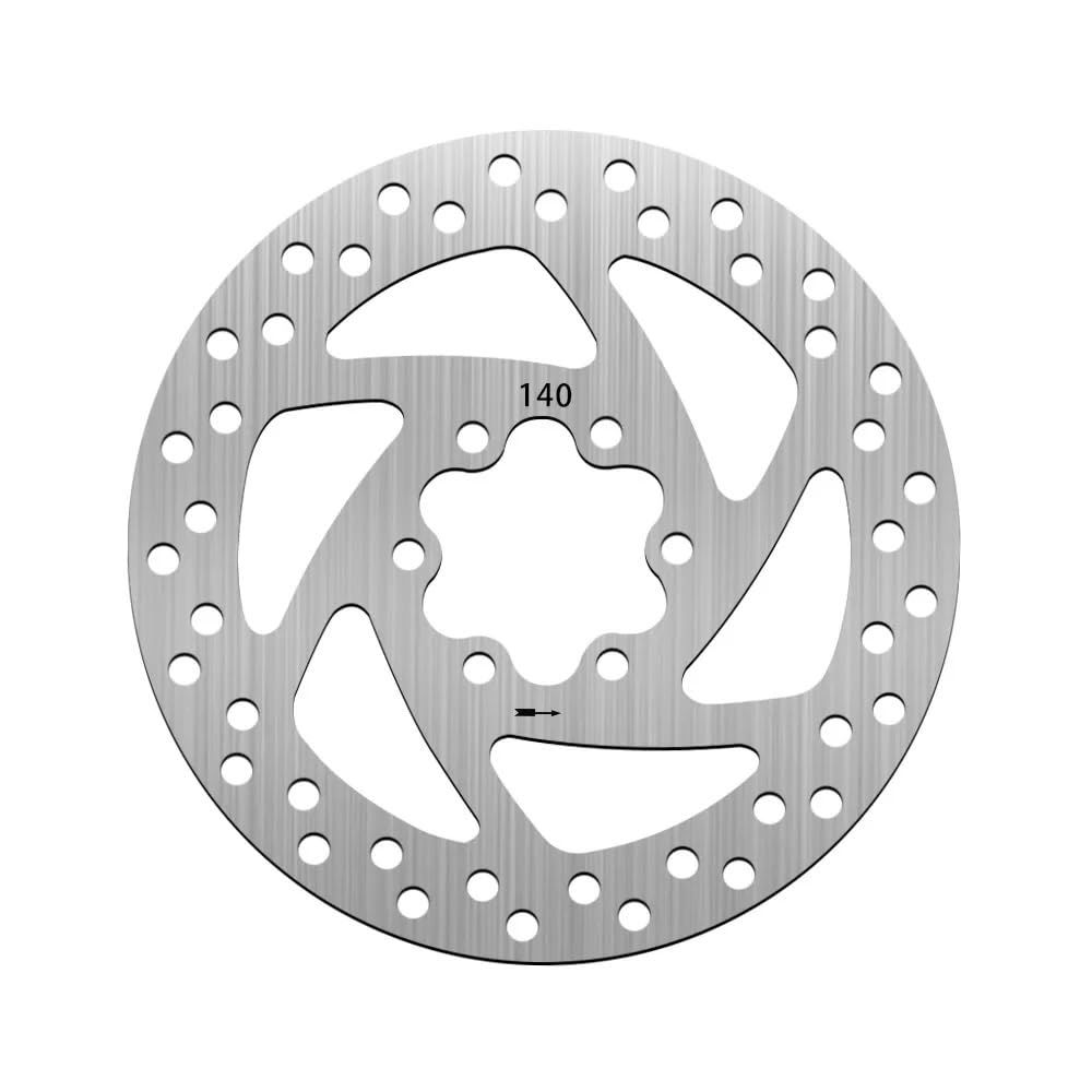 NZBZTGGKMK Universal-Bremsscheibe, 6 Löcher, 6 Schrauben, 140 mm, kompatibel for Kugoo Figured, Pro, kompatibel for ZERO 10X, 10 Rollerzubehör NZBZTGGKMK Universal-Bremsscheibe, 6 Löcher, 6 Schrauben, 140 mm, kompatibel for Kugoo Figured, Pro, kompatibel for ZERO 10X, 10 Rollerzubehör von NZBZTGGKMK