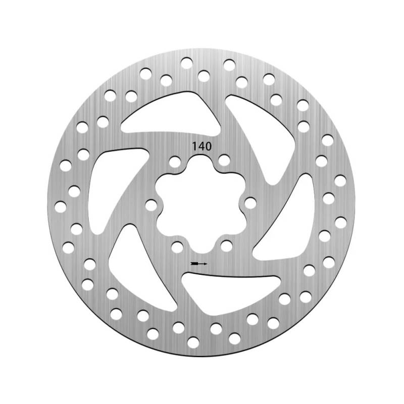 NZBZTGGKMK Universal-Bremsscheibe, 6 Löcher, 6 Schrauben, 140 mm, kompatibel for Kugoo Figured, Pro, kompatibel for ZERO 10X, 10 Rollerzubehör von NZBZTGGKMK