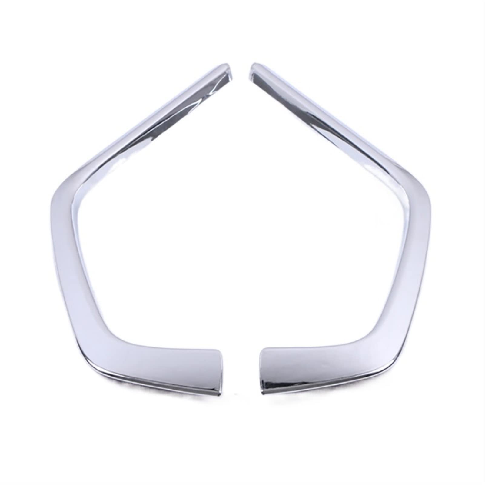 NZBZTGGKMK Zubehör Front Stoßfänger Dekoration Abdeckung Styling Trim Strips Grillschutz Abs Kompatibel for Toyota kompatibel for RAV4 2019 2020 2021 Auto-Außenzubehör(Silver) von NZBZTGGKMK