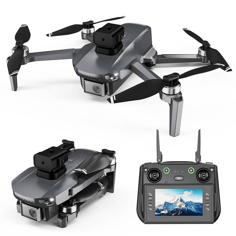 NZDFH Drohne mit Kamera Ferngesteuertes Flugzeug Brushless Motor 360°-Flip Luftaufnahmen Drohne für Einsteiger von NZDFH