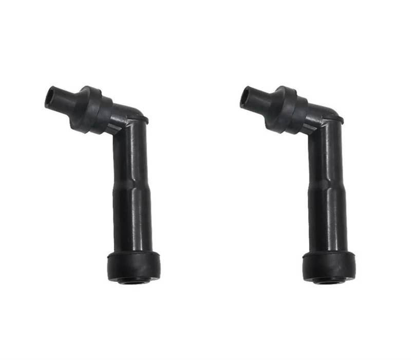 Encendido Motocicleta Zündungen 10mm 12mm 102 Grad Universal Motorrad Zündung Zündkerze Kappe Widerstand Abdeckung XD05F-R(2PCS) von NZGZLMMETK