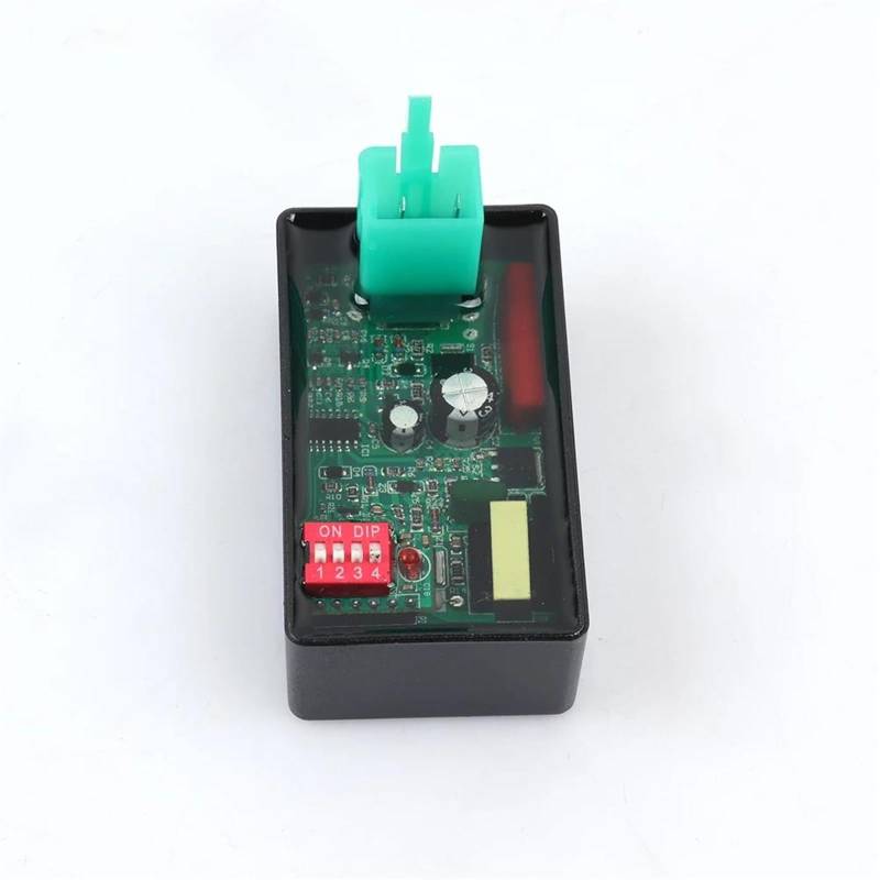 Encendido Motocicleta Zündungen Für BIZ100 Für SUPER100 Für XY50-Q Für WEB100 Für POP100 Motorrad Mit DIP Schalter Zündung 4 Pin DC CDI 5 Pin AC CDI Box(Black DC) von NZGZLMMETK