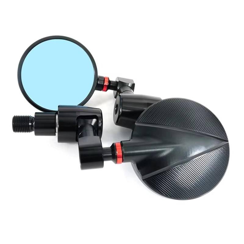 Motorrad Rückspiegel Rückseitenspiegel Für Für XSR 900 2016-2021 Für XSR 700 2018-2022 Motorrad Bar End Spiegel Zubehör CNC Rearview Außenspiegel(Red) von NZGZLMMETK