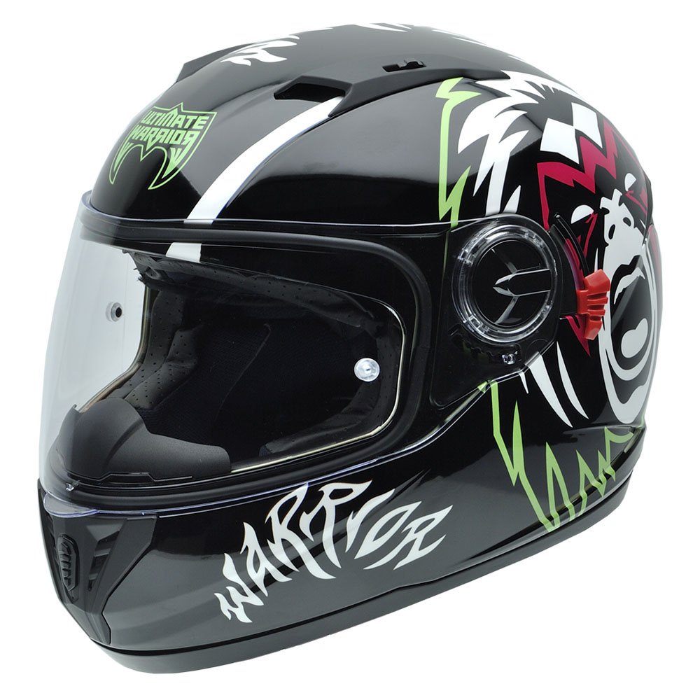 NZI Eurus WWE Motorradhelm, Mehrfarbig Ultimate Warrior, 61 von NZI