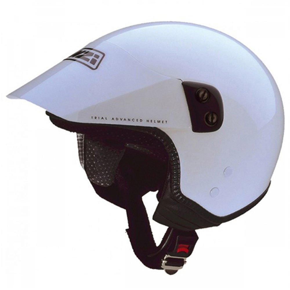 NZI Indoor Motorradhelm, Weiß, 57 cm von NZI